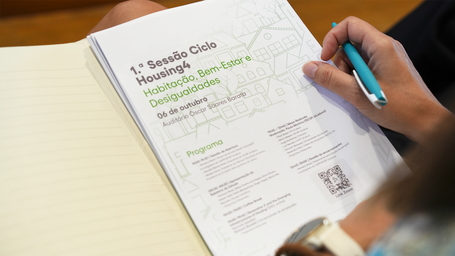 Habitação, Bem-Estar e Desigualdades: Destaques da 1.ª Sessão do Ciclo Housing4 em Imagens